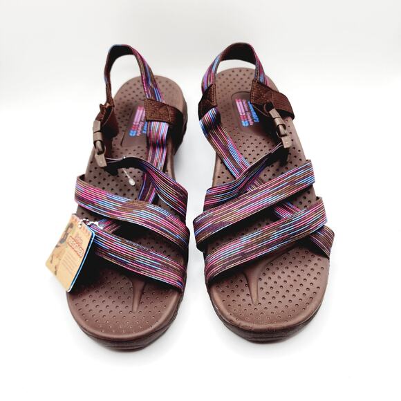 NWT Skechers Reggae - Vivid Cosmos Sandal 11 - Picture 3 of 4